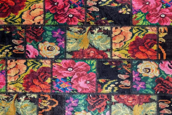 Floral Reverie Washable Rug - Image 1