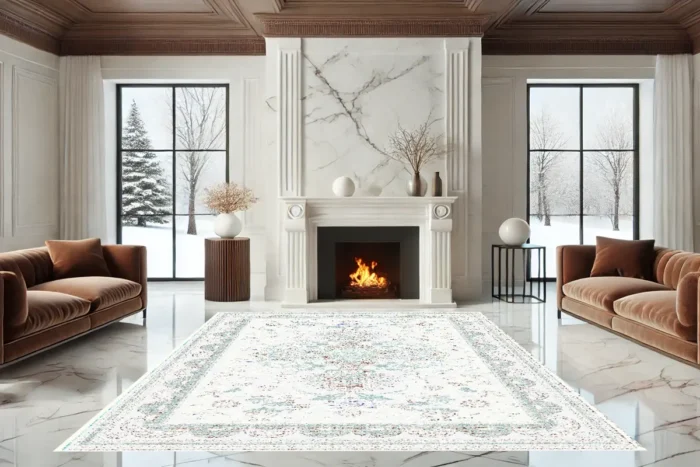 Versailles Bloom Washable Rug - Image 2