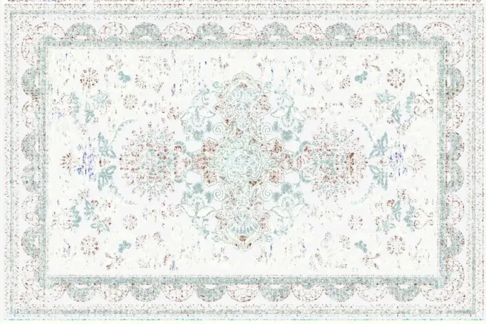 Versailles Bloom Washable Rug - Image 1