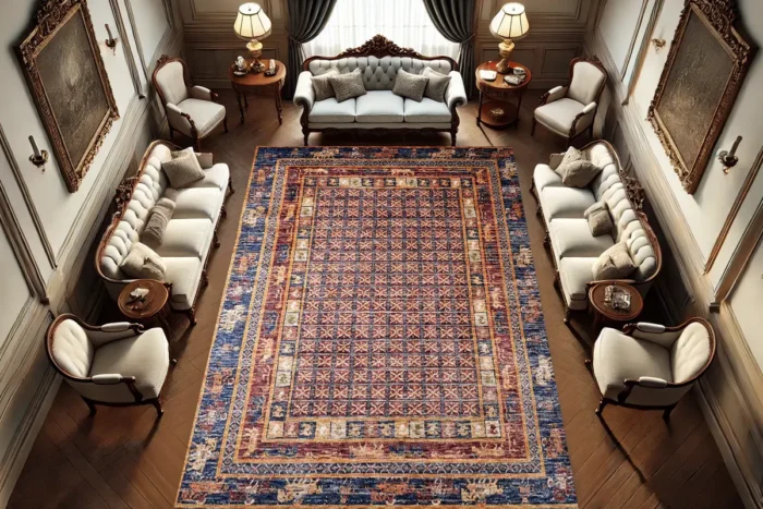 Empire Mosaic Washable Rug