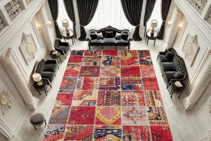 Sultan's Tapestry Washable Rug - Image 3