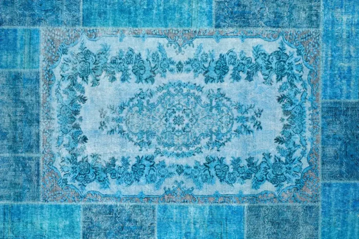 Blue Majesty Washable Rug