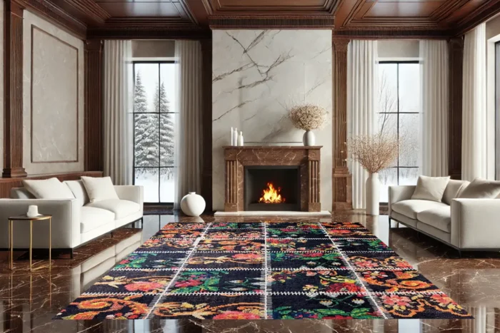 Ottoman Garden Washable Rug - Image 2