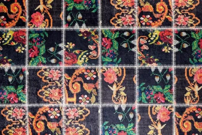 Ottoman Garden Washable Rug - Image 1
