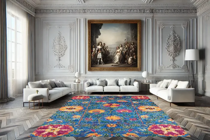 Lady's Garden Washable Rug - Image 4