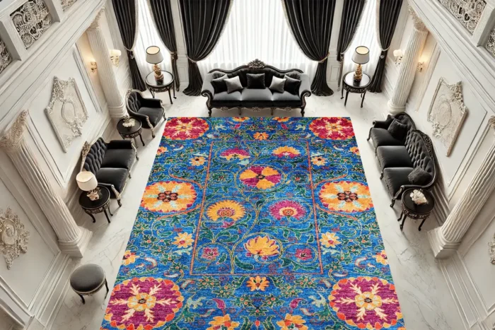 Lady's Garden Washable Rug - Image 3