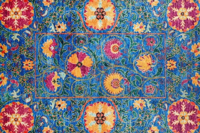 Lady's Garden Washable Rug - Image 1