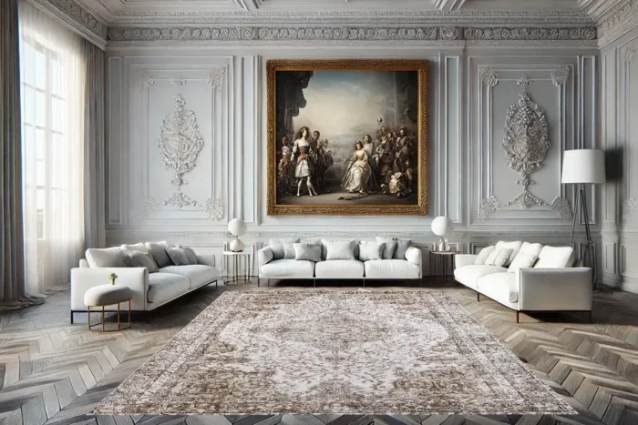 Imperial Bloom Washable Rug