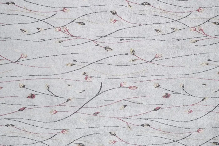 Winter Bloom Washable Rug