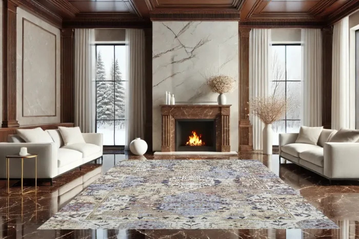 Desert Mosaics Washable Rug