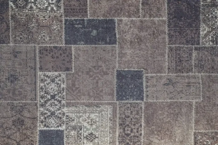 Earthly Patchwork Washable Rug