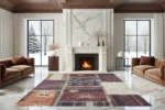 Antique Patchwork Washable Rug