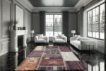 Antique Patchwork Washable Rug