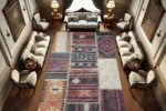 Antique Patchwork Washable Rug