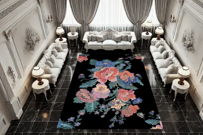 Victoria Garden 2 Washable Rug