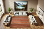 Nordic Harvest Stripes Washable Rug - Image 3