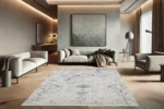 Frostbound Echo 1 Washable Rug