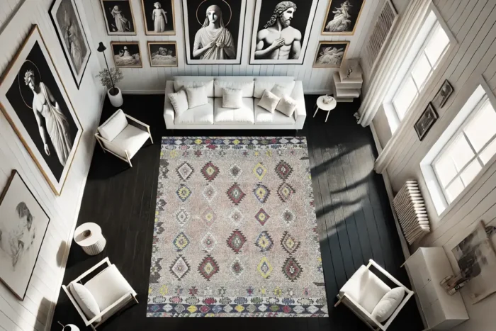 Aurora Meadow Washable Rug