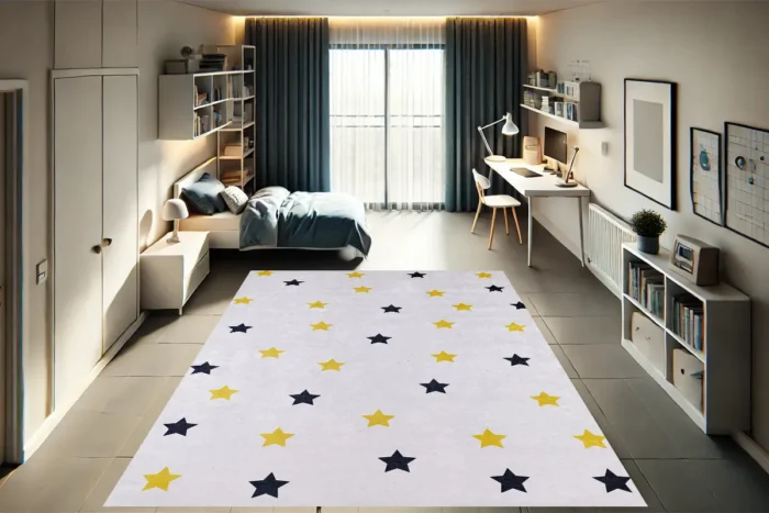 Celestial Spark Washable Rug