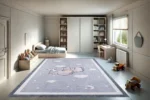 Elephant Moon Dreams Washable Rug