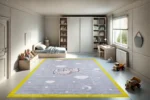 Dreamy Elephant Washable Rug