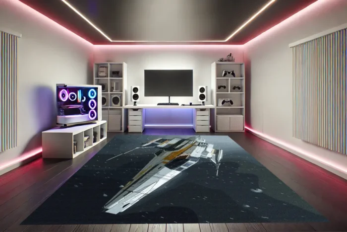Cosmic Voyager Gaming Rug