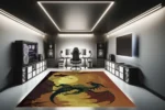 Inferno Valor Gaming Rug - Image 4
