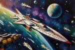 Galactic Fleet Gaming Rug