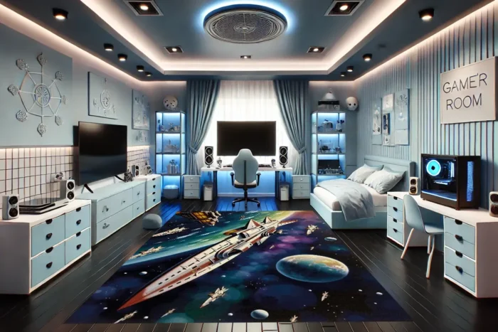 Galactic Fleet Gaming Rug - Image 3