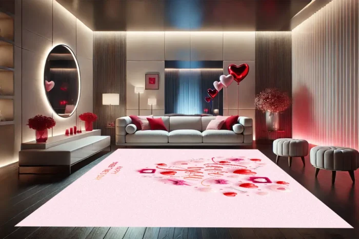 Heartfelt Valentine Rug