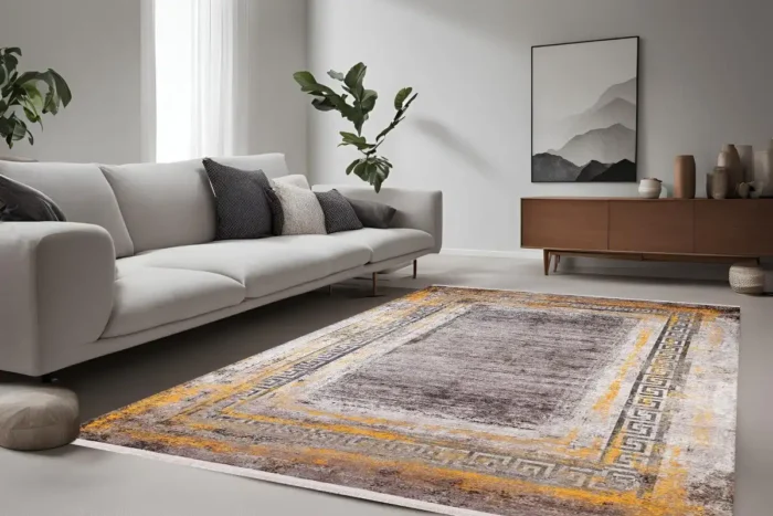 Golden Realm Washable Rug