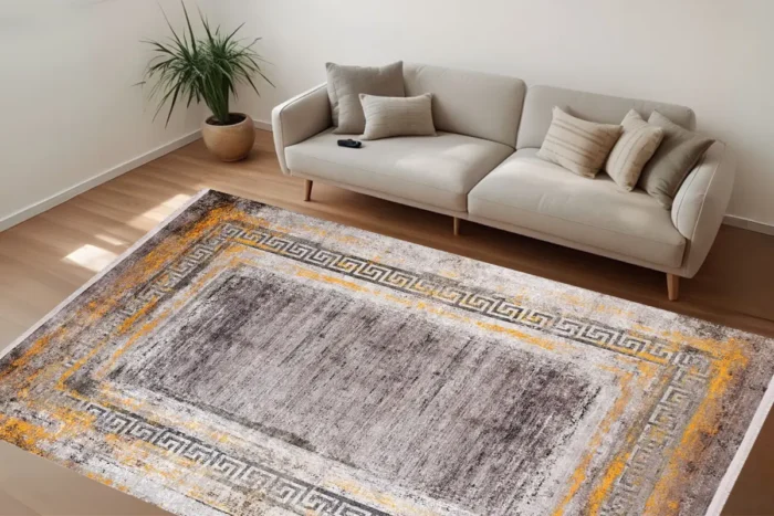 Golden Realm Washable Rug