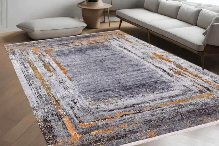 Vintage Rustic Charm Washable Rug