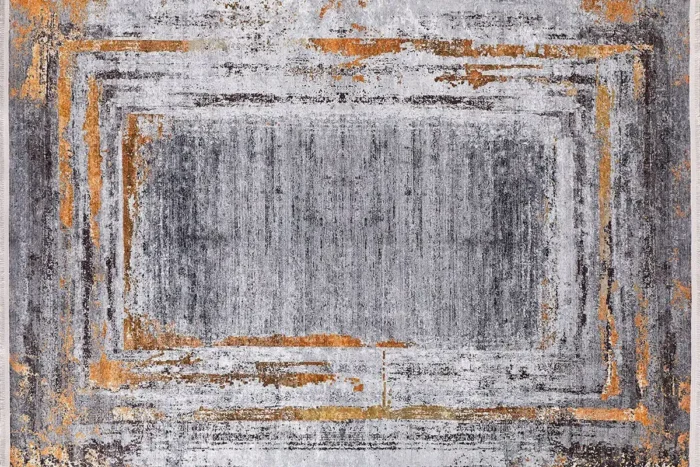 Vintage Rustic Charm Washable Rug