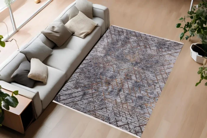 Bronze Nexus Washable Rug - Image 3