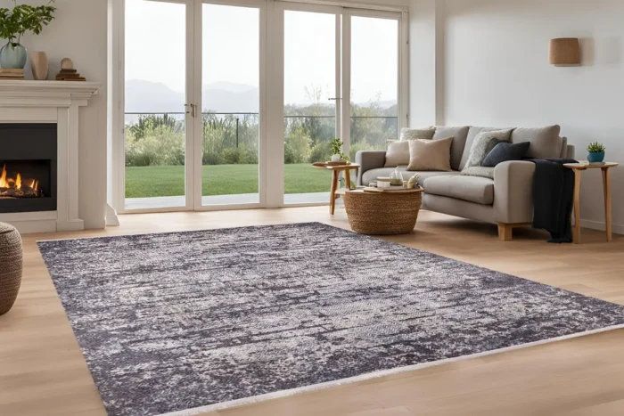 Urban Shadows Washable Rug