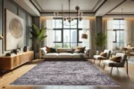 Urban Shadows Washable Rug