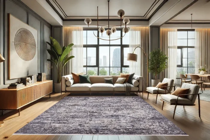 Urban Shadows Washable Rug