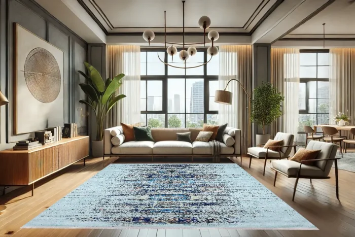 Aqua Legacy Washable Rug