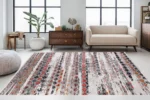 Bohemian Cascade Washable Rug