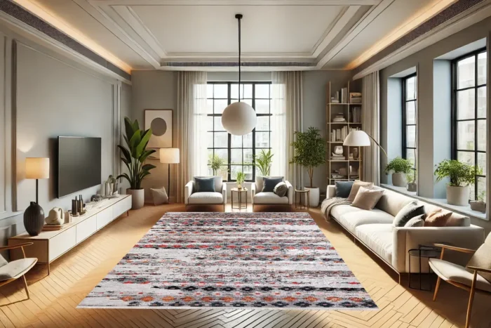 Bohemian Cascade Washable Rug