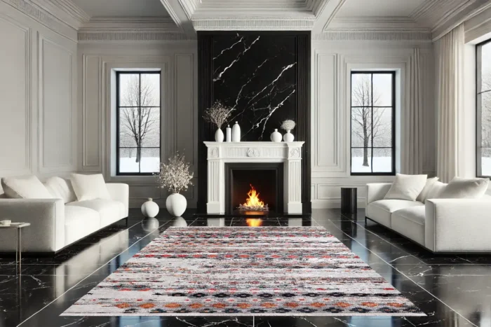 Bohemian Cascade Washable Rug
