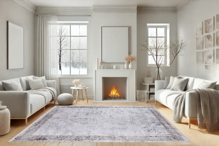 Classic Greek Border 7 Washable Rug