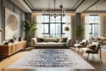 Azure Heritage Washable Rug