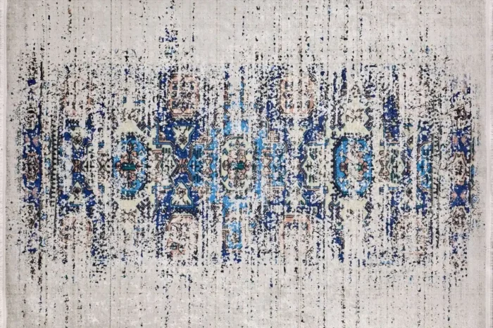 Azure Heritage Washable Rug