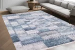 Patchwork Ocean Washable Rug - Image 4