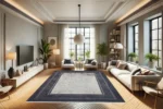 Eclipse Frame Washable Rug - Image 4