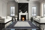 Eclipse Frame Washable Rug - Image 3