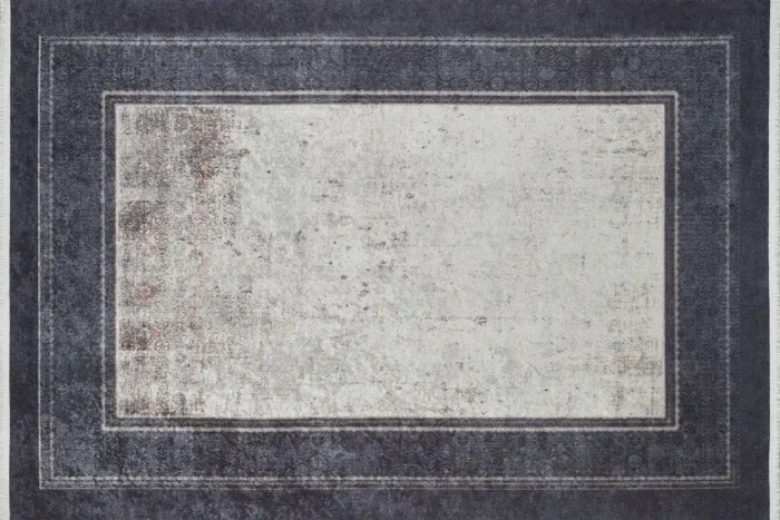 Eclipse Frame Washable Rug - Image 1