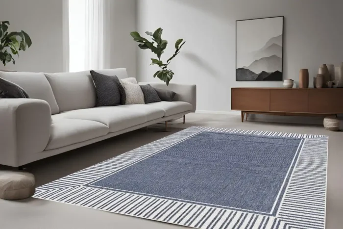 Linear Harmony 2 Washable Rug - Image 2